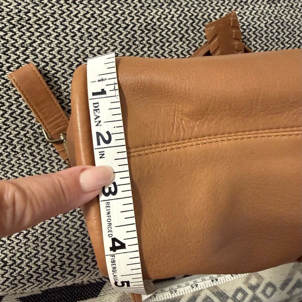 Lucky Brand Tan Leather Satchel - Picture 12 of 12